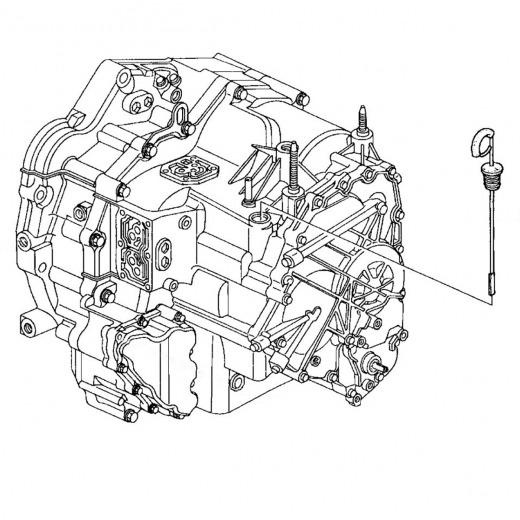 АКПП MCVA для Honda CR-V '01-'06 с ДВС (K20A) контрактная ( 4 ступ. 2WD)