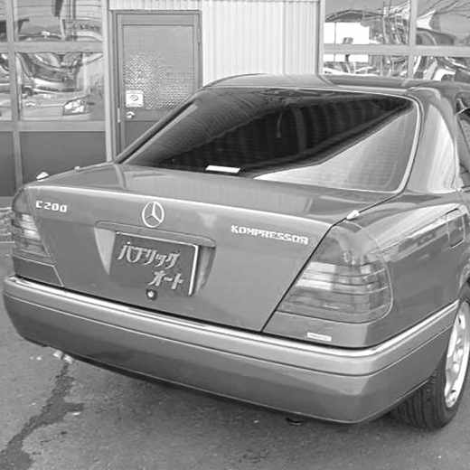 Бампер задний Mercedes-Benz C W202 '93-'97 контрактный Sedan