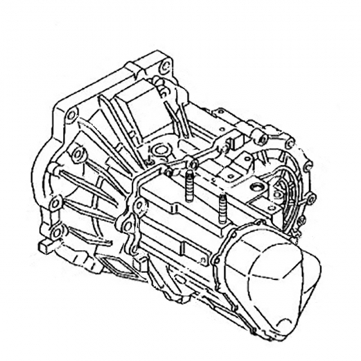 МКПП для Mazda Demio '96-'02 с ДВС (B3-E, B3-ME, B5-E, B5-ME) с блокировкой контрактная ( 5 ступ. 2WD)