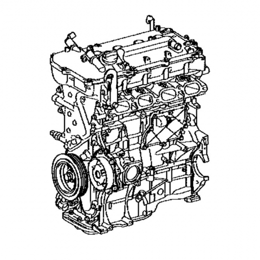 Двигатель контрактный Toyota 1,8L 2ZR-FAE