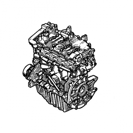 Двигатель контрактный Renault 2,0L F4R (712, 713)