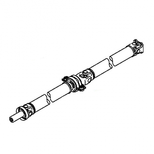Карданный вал Mitsubishi Delica '94-'07 (4G64, 4D56-T, 6G72) 2WD задний контрактный