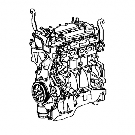 Двигатель контрактный Toyota 1,3L 1NR-FE VVT-i EGR