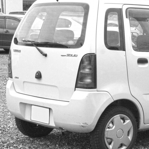 Бампер задний Suzuki Wagon R Plus/ Solio '99-'11  Chevrolet MW '01-'10 контрактный