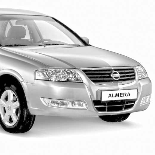 Бампер передний Nissan Almera Classic '06-'12 (Китай) Sedan