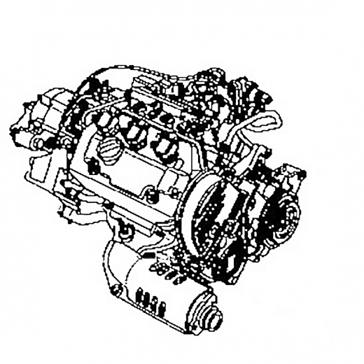 Двигатель контрактный Honda 0,7L E07Z-T