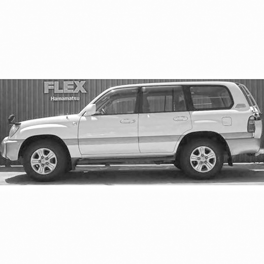 Стекло боковое в кузов Toyota Land Cruiser '98-'07 заднее левое контрактное