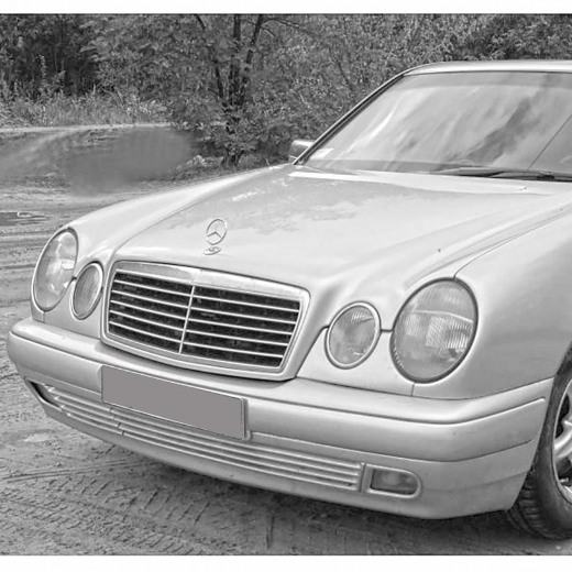 Бампер передний Mercedes-Benz E (W210/ S210) '95-'99 контрактный