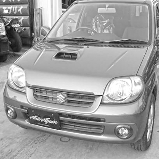 Капот Suzuki Kei '98-'09 контрактный турбо