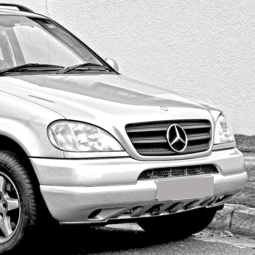 Бампер передний Mercedes-Benz ML W163 '98-'01 контрактный