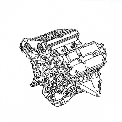 Двигатель контрактный Mazda 3,0L JE-ZE