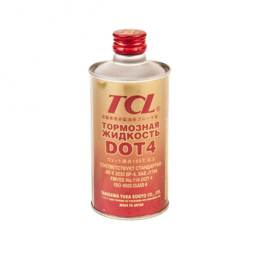 Жидкость тормозная TCL 355мл. DOT-4 00840