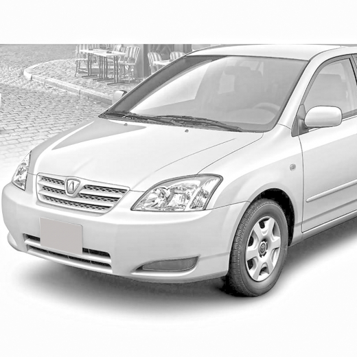 Крыло переднее Toyota Corolla '00-'07/ Allex '02-'06/ Runx '02-'06 левое под повторитель Китай