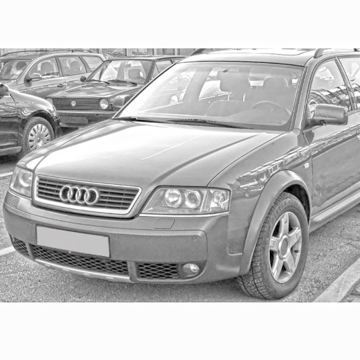 Крыло переднее Audi A6 (4BH) '01-'05 левое отверстия под расширитель Контрактный