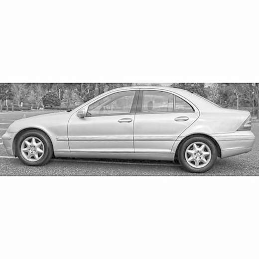 Дверь задняя левая Mercedes-Benz C W203 Sedan '00-'07 контрактная