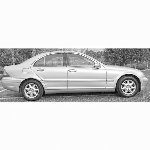Дверь задняя правая Mercedes-Benz C W203 Sedan '00-'07 контрактная