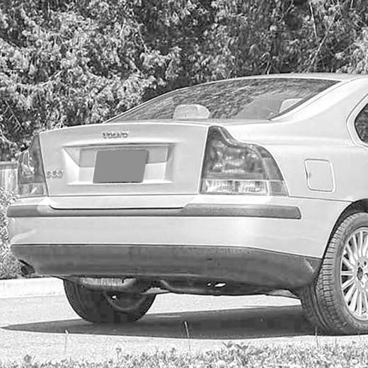 Бампер задний Volvo S60 '00-'05 контрактный Sedan