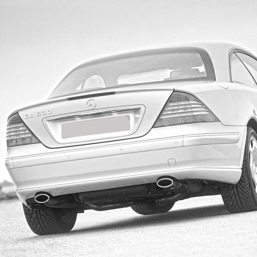 Бампер задний Mercedes-Benz Cl C215 '99-'06 контрактный Coupe