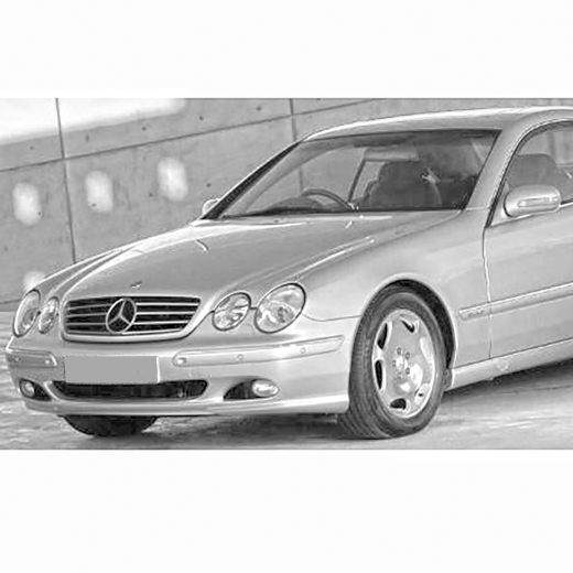 Капот Mercedes-Benz CL C215 '99-'06 контрактный с решеткой