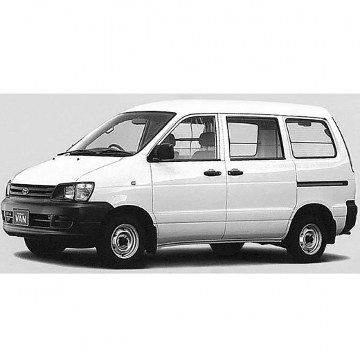 Стекло боковое в кузов Toyota Lite/ Townace Noah '96-'01/ Van '96-'08 заднее левое глухое Контрактный