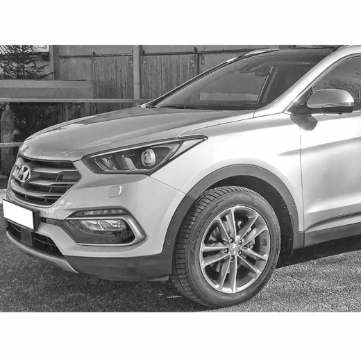 Крыло переднее Hyundai Santa Fe '12-'18 левое API (Тайвань)
