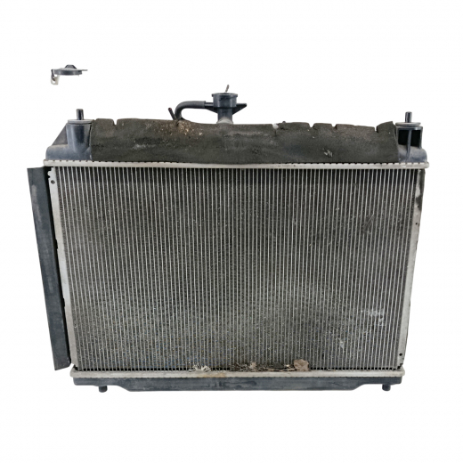 Радиатор охлаждения Mazda Demio '07-'14 (ZJ-VE, ZY-VE, P3-VPS, ZJ-VEM) MT, CVT без охлаждения КПП контрактный в сборе