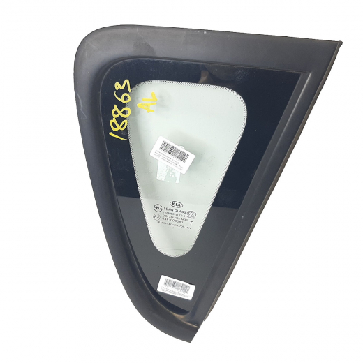 Стекло боковое в кузов Kia Soul '08-'14 заднее правое контрактное