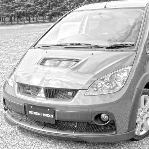 Капот Mitsubishi Colt Ralliart '04-'12 контрактный турбо