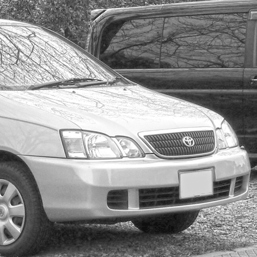Капот Toyota Gaia '98-'04 контрактный решетка