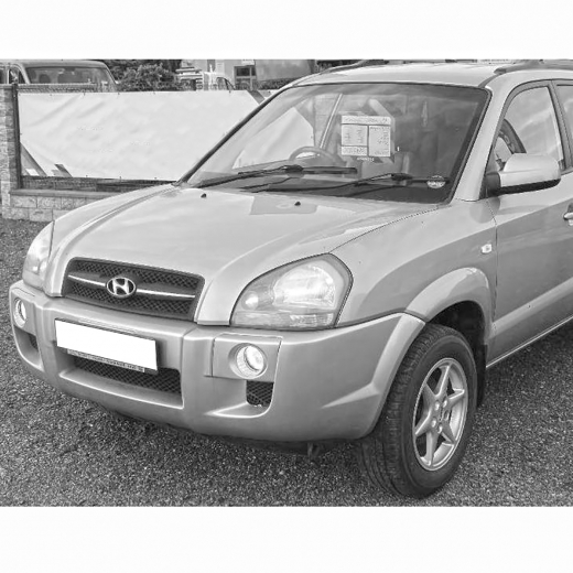 Крыло переднее Hyundai Tucson '04-'10 левое (Китай)