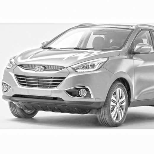 Бампер передний Hyundai IX35 '09-'15 API (Тайвань)