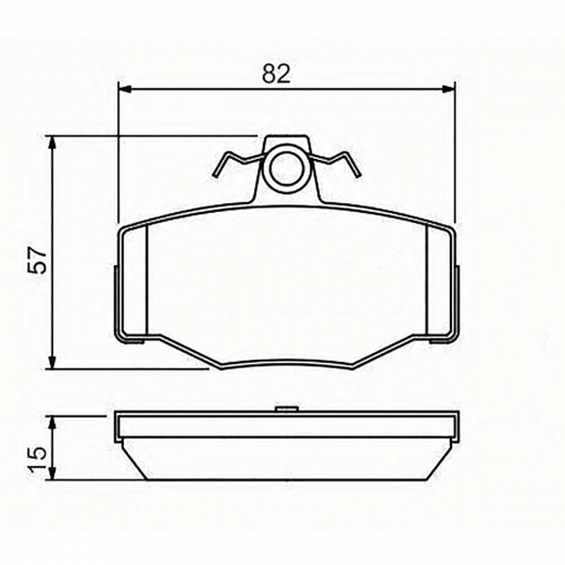 Колодки тормозные задние Just Drive JBP0012 дисковые