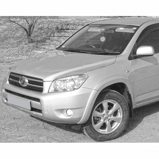 Крыло переднее Toyota Rav4 Sport '05-'08 левое под повторитель, уширитель BRAND (Китай)