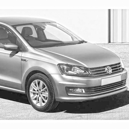 Крыло переднее Volkswagen Polo Sedan '09-'18 правое под повторитель (Китай)