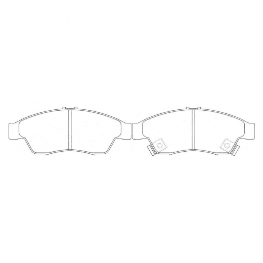 Колодки тормозные передние Kashiyama D9042MH дисковые