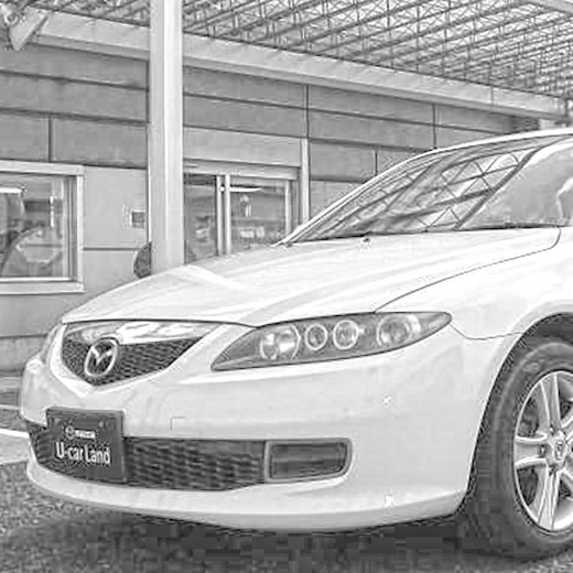Бампер передний Mazda 6/ Atenza '05-'08 без омывателя фар, под туманки (Китай)