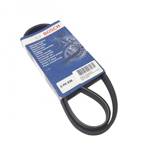 Ремень приводной поликлиновый (5x836мм.) Bosch 5PK836