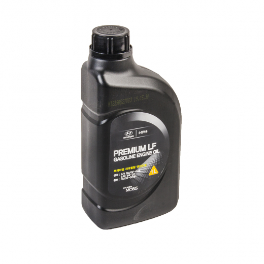 Масло моторное синтетическое 5W20 Корея Premium LF Gasoline SM/GF-4 , 05100-00151 1л.