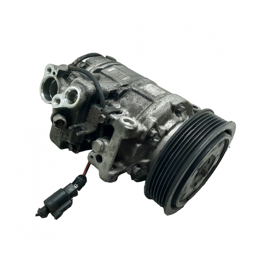 Компрессор кондиционера Audi A6 '04-'18/ Q7 '15-'20/ A4 '04-'15/ A5 '07-'16/ A7 '10-'18/ A8 '02-'09/ A6 Allroad '07-'12 (BDW, BDX, CCDA, CCEA, BBJ, AUK, CHVA, CREC, CALA, CAKA, CGWC, CGXC) контрактный
