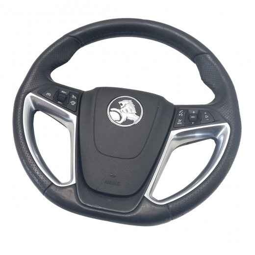 Руль Opel Astra J '09-'15 Airbag (кожа, кнопки) Контрактный