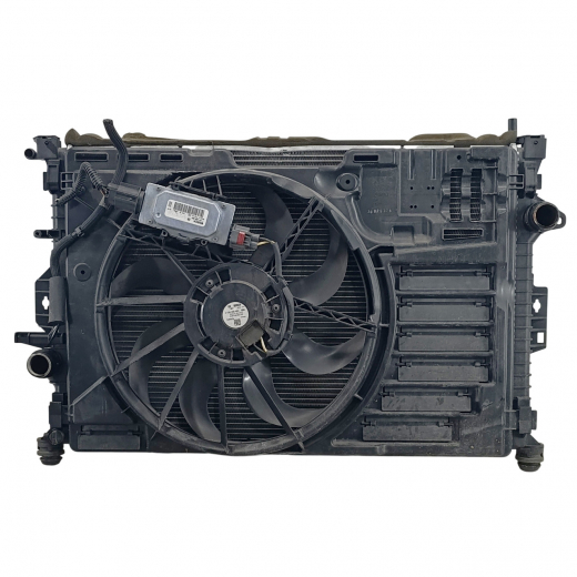 Радиатор охлаждения Ford Focus '11-'20/ C-Max '10-'15/ Kuga '08-'13/ Kuga '13-'20/ S-Max '06-'20/ Volvo S80 '06-'16/ S60 '10-'18 (UFD, JQD, JTD, TYD, G6D, TXD, UKD, JQM, JTM, QYW, B4164T) , AMT/DSG контрактный в сборе