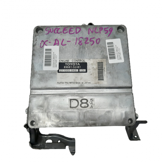 Компьютер двигателя Toyota Probox '08-'10/ Succeed '08-'10 (1NZ-FE) 4WD AT контрактный 89661-52481