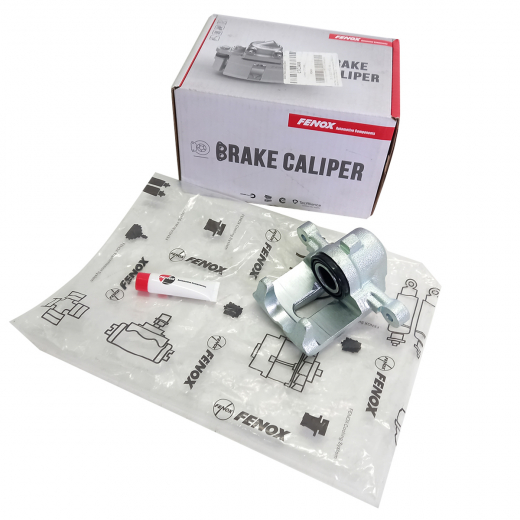 Суппорт тормозной Toyota Corolla '00-'07 задний правый БЕЗ СКОБЫ (под диск 258 *9) Fenox