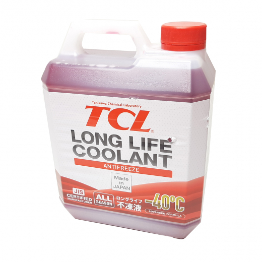 Антифриз готовый красный TCL 4л. LLC01236 Long Life Coolant -40