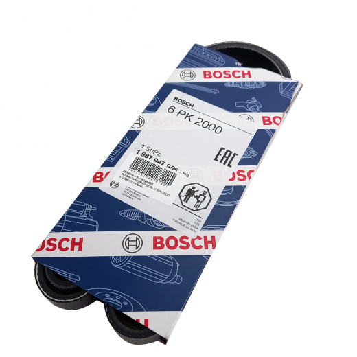 Ремень приводной поликлиновый (6x2000мм.) Bosch 6PK2000