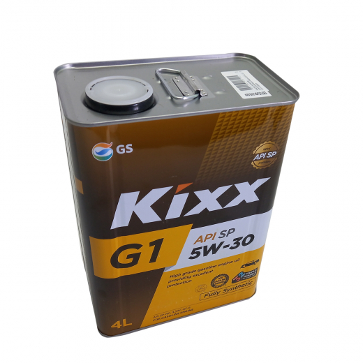 Масло моторное синтетическое 5W30 Kixx G1 SP 4л.