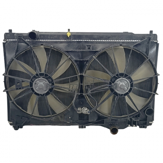 Радиатор охлаждения Toyota Mark X '04-'17 (4GR-FSE, 3GR-FSE, 2GR-FSE) AT контрактный в сборе