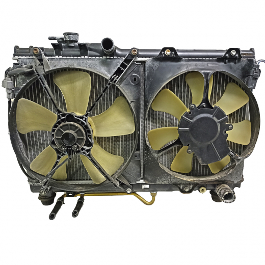 Радиатор охлаждения Toyota ED/ Exiv / Celica / Curren '93-'99 (3S-FE, 3S-GE, 4S-FE) AT контрактный в сборе