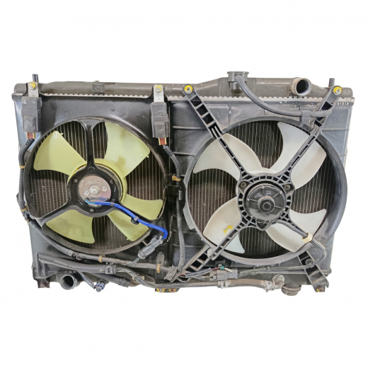 Радиатор охлаждения Honda Ascot/ Rafaga '93-'97 (G20A, G25A) AT контрактный в сборе