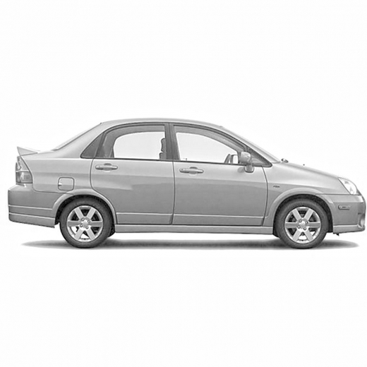 Дверь передняя правая Suzuki Aerio '01-'07/ Liana '04-'07 контрактная